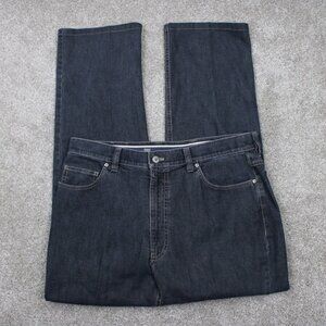 Hiltl ZE500 Jeans Mens‎ 36 Faded Black German Cotton Stretch Denim w/ 30" inseam